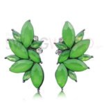 Sophia Parrot Green Earrings