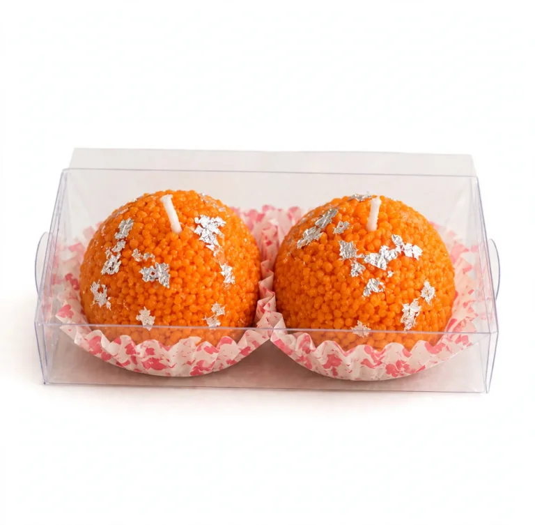 Laddoo Candle, 30g | Pack of 2 | The Swag World - View 2