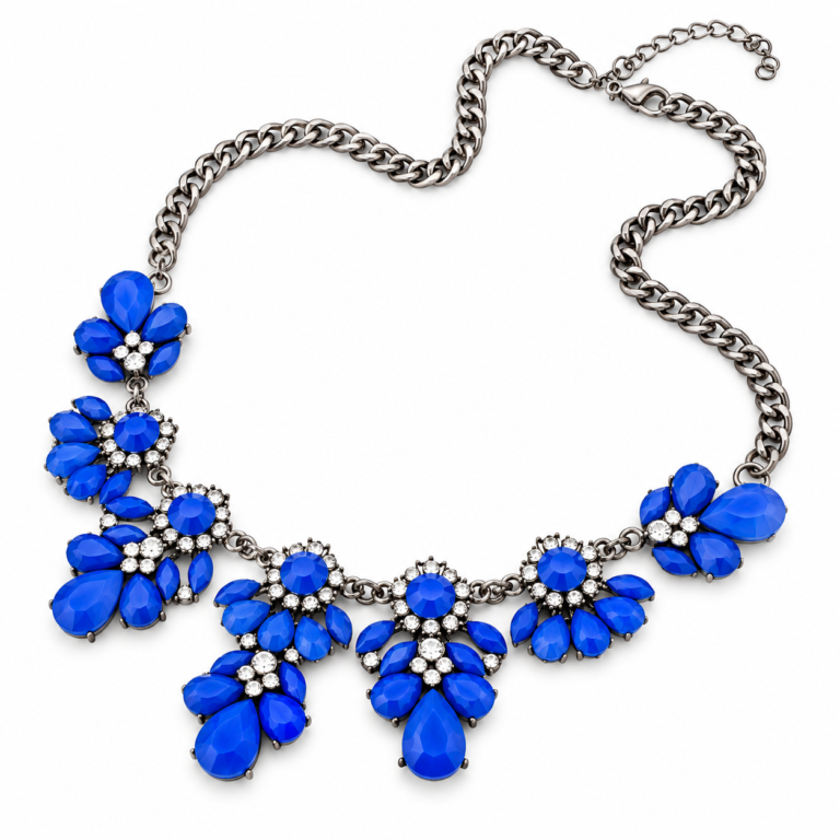 Candy Navy Blue Necklace