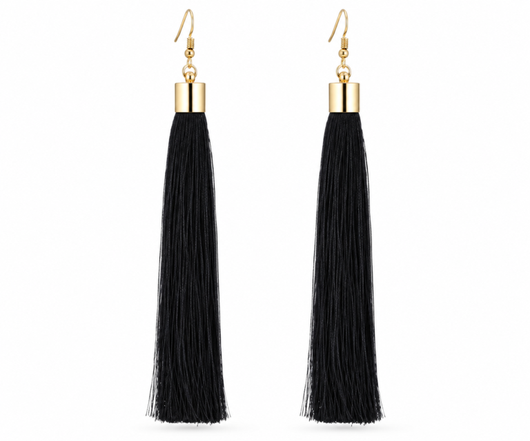 Samaira Black Earrings