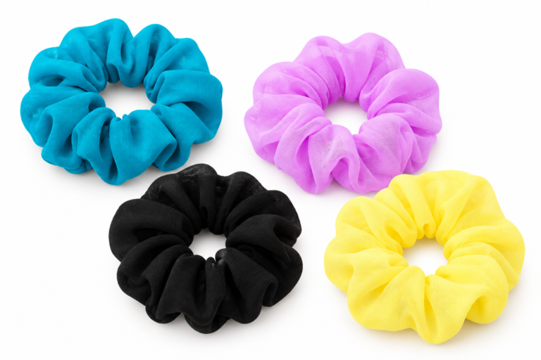 Scrunchies – Orchid – Set of 4