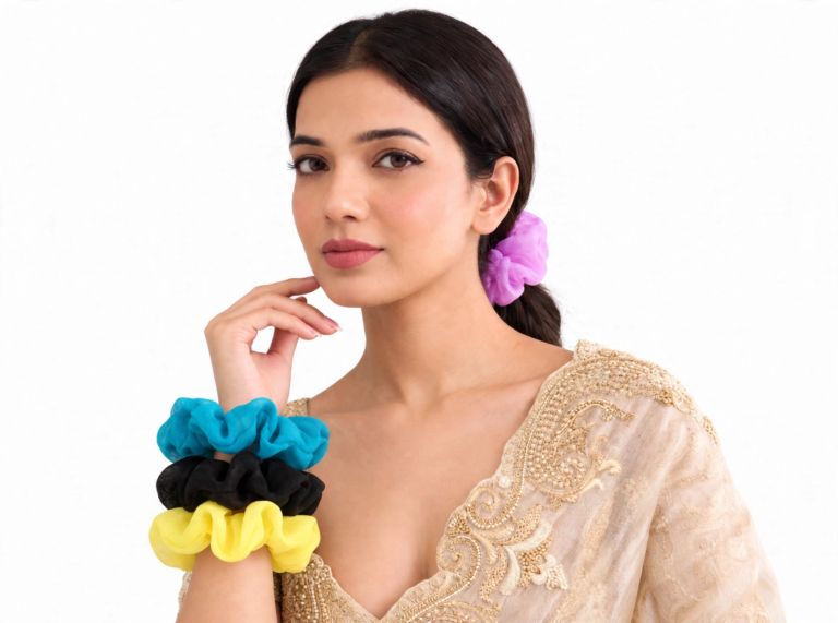 Scrunchies – Orchid – Set of 4 - View 2