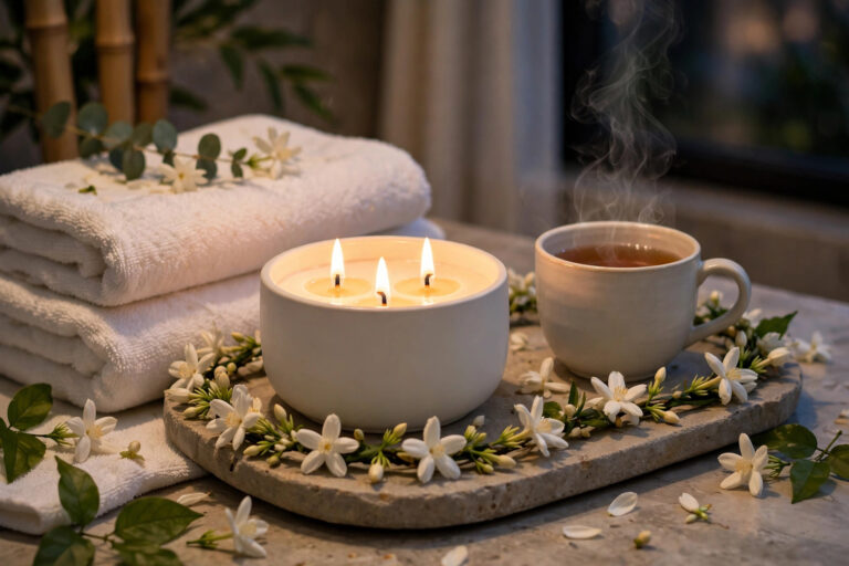 Jasmine Dreams Candle - View 2
