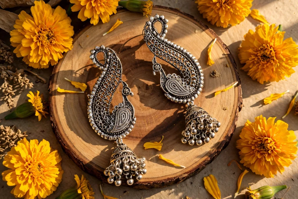 Devika – Peacock Beads