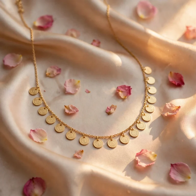 Gold Coin Choker