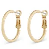 Golden Hoop Earrings