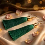 Samaira Green Earrings