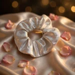 Silver Scrunchie