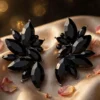 Sophia Black Earrings