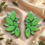 Sophia Parrot Green Earrings