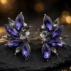 Sophia Purple Earrings